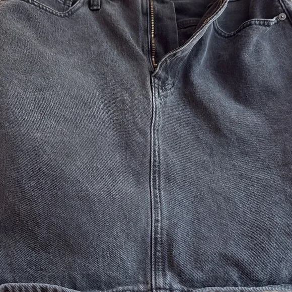 Madewell Charcoal Denim Mini Skirt - Picture 7 of 7